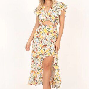 Petal & Pup LUCIA FRILL SET - PALERMO, Size XS (NWT)